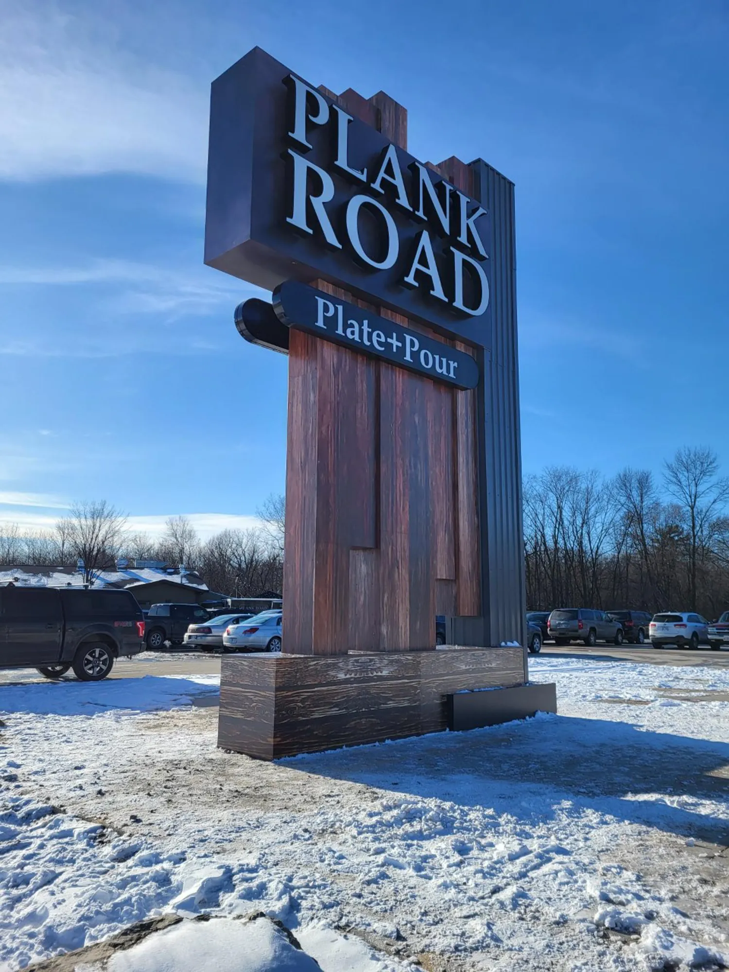 Plank Road Plate + Pour